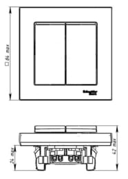  Systeme Electric ATLASDESIGN 2-  5 10    ATN001052