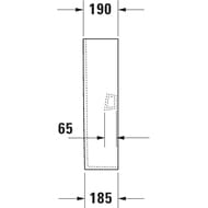  Duravit No.1  08584400002