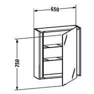 - Duravit Ketho 650750180  ,  ,  . KT7530R4343