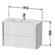   Duravit XViu 810560390 2 ,  / XV41790B122