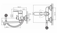    VARION Armaturen KRONA 9025 97 3 ,   180, 