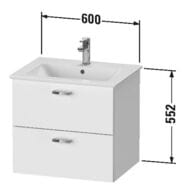    Duravit XBase 600552475 , 2 ,   XB612004949