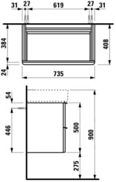    Laufen SPACE FOR VAL 410182 (735410520) 2 ,  