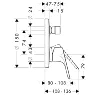  Hansgrohe Focus 31946  /,  ,   , 