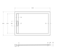   CEZARES (120080030)  ,  TRAY-AS-AH-120/80-30-W