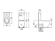 !   Laufen ILBAGNOALESSI ONE (720370950) . ,  SoftClose