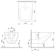   AM.PM Inspire 2.0 (390550400)  C50A3411WH