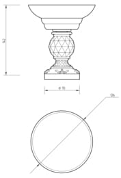 Migliore Cristalia  , , /SWAROVSKI ML.CRS-60.211.CR/16791