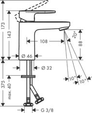    Hansgrohe Vernis Blend 71580670 , . ,  