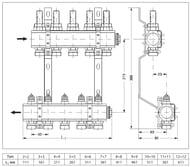 !  DANFOSS 1"  4 . 3/4"     088U0524