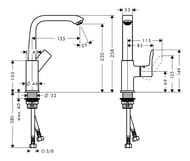  Hansgrohe Metris 31187000      ,  