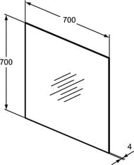  Ideal Standard MIRROR&LIGHT (700700) T3367BH