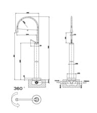  Gessi Goccia 33624.124  , ,  ,  