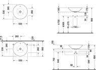  DURAVIT STARCK 1 530170 .WG, /  , ,  04085300001