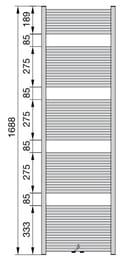   Zehnder Zeno ZN 170-075 RAL9016