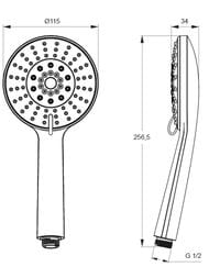   IDDIS Optima Home 0605F00i19 5 ,  ABS-, d - 115, 