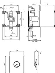     Ideal Standard SEPTA PRO U3 , .., . R0139JG