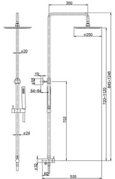   Paini RST1  845-1245,  240,  , : 50CR191ART5P