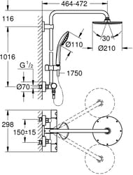   Grohe Euphoria XXL 27964000   ,    , 