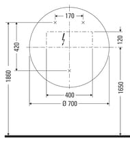  Duravit Light and mirror 70070034 ,  ,   LM786100000