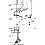  Hansgrohe Novus 71031000   , 