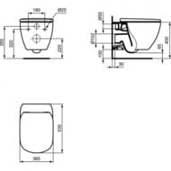 !   Ideal Standard TESI AQUABLADE 365535400  ,  T007901