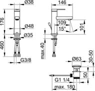    Keuco IXMO FLAT 101 , ,  ./.,   59502373000