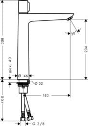  Hansgrohe Talis Select E 71753000  , ,   , 