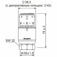  Oventrop "Uni SH" 301,5, 7-28*, , .1012066