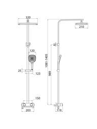  IDDIS Slide Push Control, / , 3 ,   SLIBLBTi06