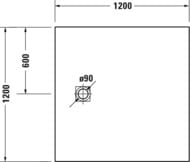   Duravit Sustano 12001200, -  720279650000000