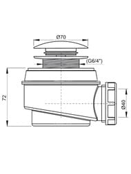     Alcaplast A465 click/clack