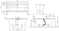   Villeroy & Boch SQUARO EDGE 12 (1700750595)  ,  UBQ170SQE2DV-01