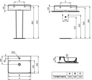  Ideal Standard CONCA (500450)  , 1   ,   T381501