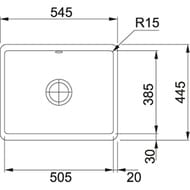  Franke KUBUS KBK 110-50 (545445187)  ,  Fraceram,  126.0335.880