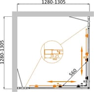   CEZARES MOLVENO (1280-1305x1280-13051950) A-22-100+30-C-Cr-IV  /