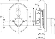 Ideal Standard MELANGE    A4273AA ,  