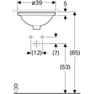  Geberit VariForm (330330) ,   500.746.01.2