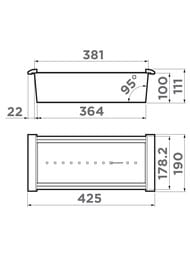  Omoikiri CO-02 PVD-GM  ,   4999004