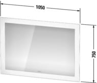  Duravit White Tulip WT7052 105075050 LED , ,  .  