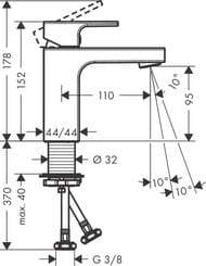    Hansgrohe Vernis Shape 71569000 , . , 