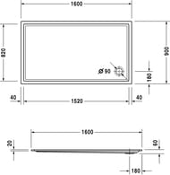   Duravit Starck 1600900    72013100000001