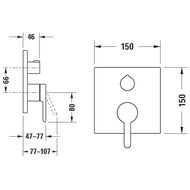  Duravit C.1   ,  ,  ,  C15210017010