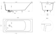     Salini Orlanda Kit S-Sense 102112G 1800800600 , 