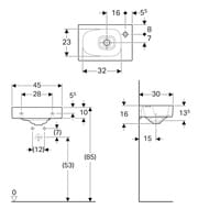  Geberit Citterio (450300160) KeraTect .  ,   500.541.01.1