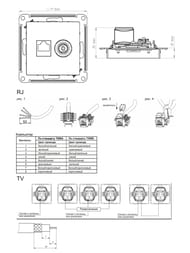  Systeme Electric ARTGALLERY  + RJ45, . 5, , GAL001489