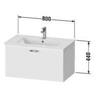    Duravit XBase 800440475 , 1 ,   XB603104949