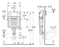 GEBERIT Sigma    ,   109.300.00.5