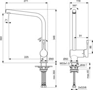    Ideal Standard CERALOOK ,   322 BC174AA