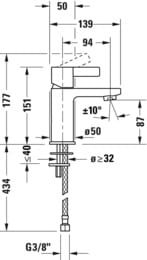    Duravit D-Neo S DE1010002010 151 , ,   , 